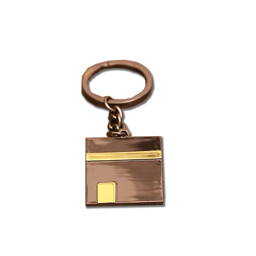 Metal Kaaba Keyring