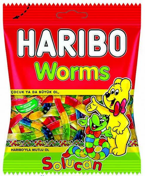 Haribo Worms , 160 g